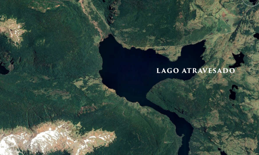 Oportunidad: Compran terreno de 1 a 5 hectáreas orilla de camino y junto al borde Lago Atravesado