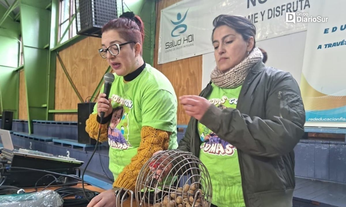 Con éxito realizan bingo en apoyo a Tomás Ross en Puerto Aysén