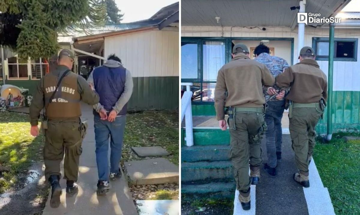 Carabineros concretó detenciones en Coyhaique y Melinka 