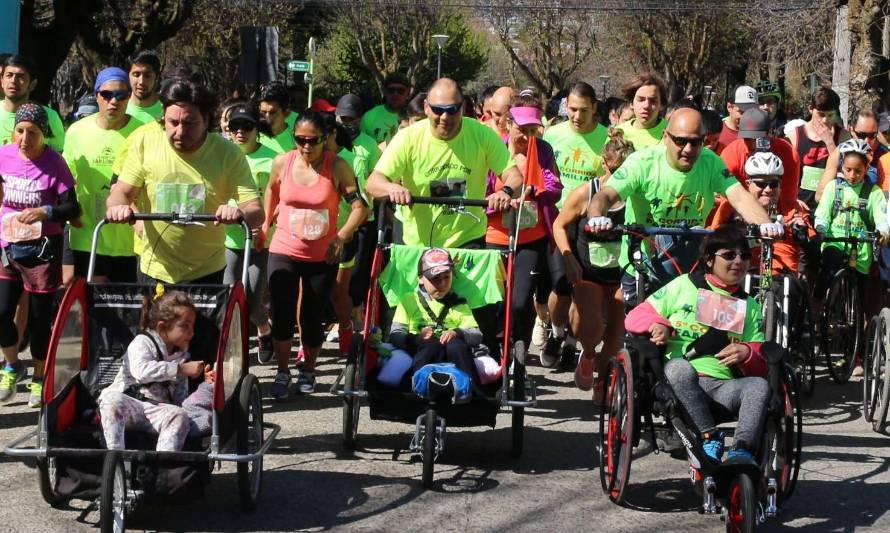 250 participantes tuvo corrida por la inclusión