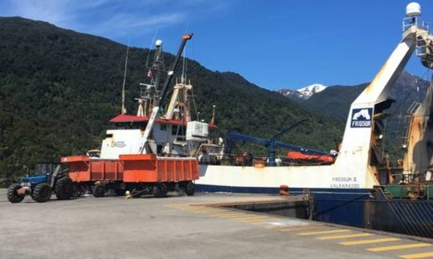 Exportaciones de la región de Aysén aumentaron un 17% los últimos 12 meses