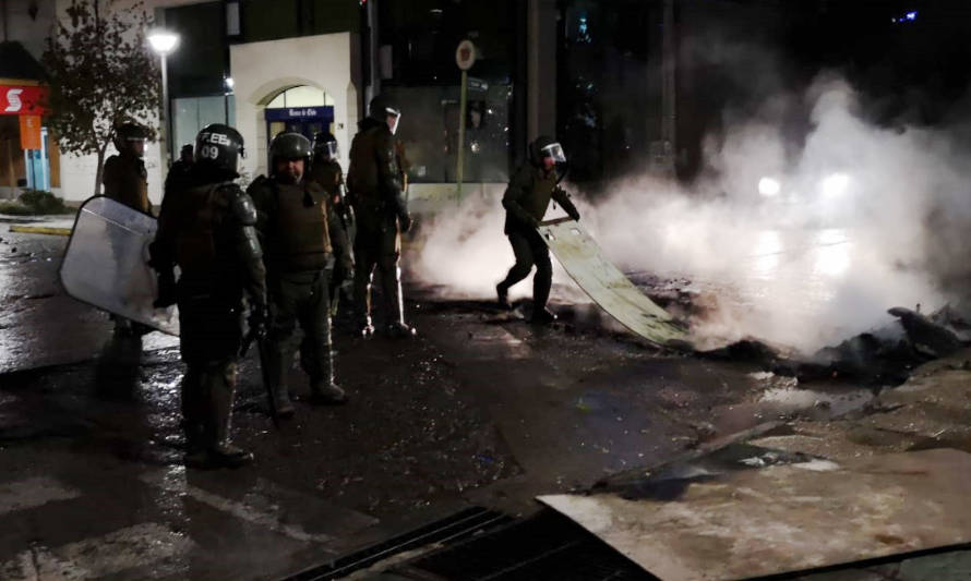 Policía por marchas: “Hemos visto una evolución del comportamiento vandálico de pequeños grupos" 