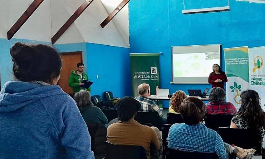 Taller de Difusión de iniciativas Científicas se realizó en Puerto Guadal