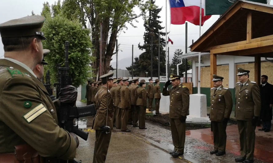 Carabineros homenajeó al Teniente Merino