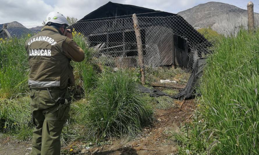 Indagan incendio de inmueble deshabitado en terreno de propiedad del Centro de Justicia