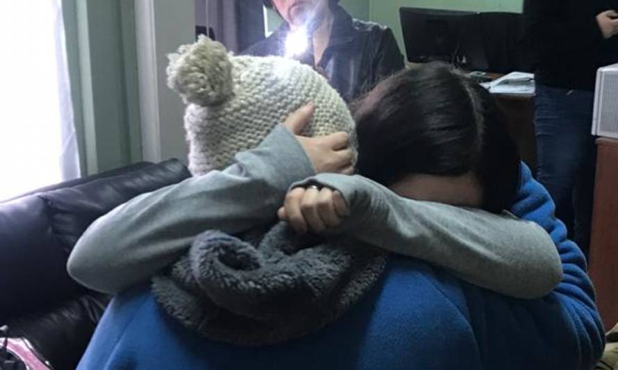 Joven se reunió con su abuela en Aysén tras 20 años sin verse