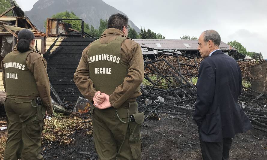 Fiscalía, PDI y Carabineros investigan saqueo a Farmacia y posterior incendio de bodega 