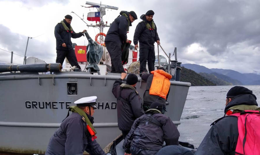 Rescatan a tres personas desaparecidas en el río Aysén