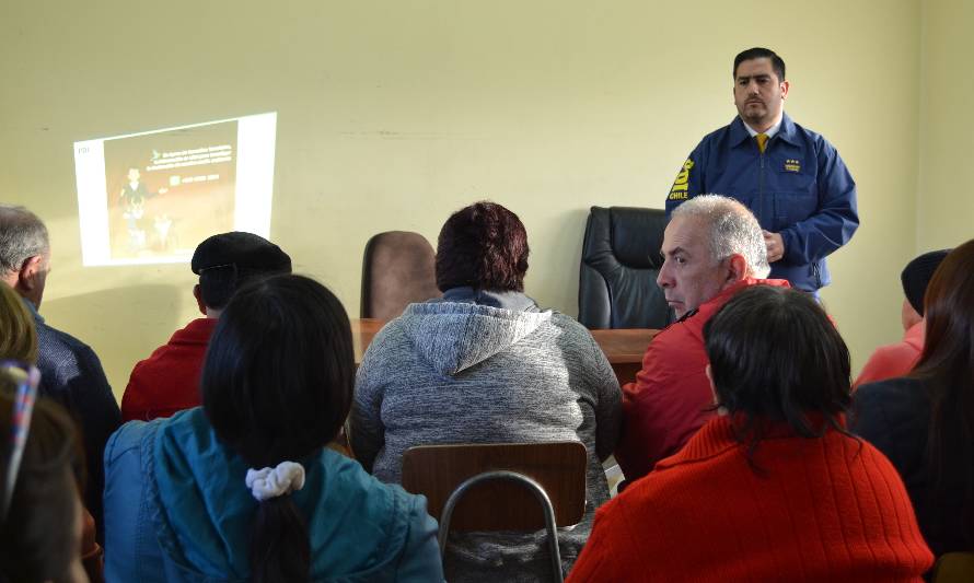 PDI lanzó campaña para prevenir incendios forestales en la región de Aysén