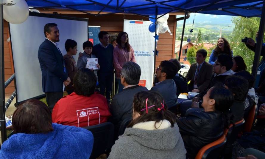 Centro de Salud Mental Comunitario de Aysén celebró sus tres años de vida