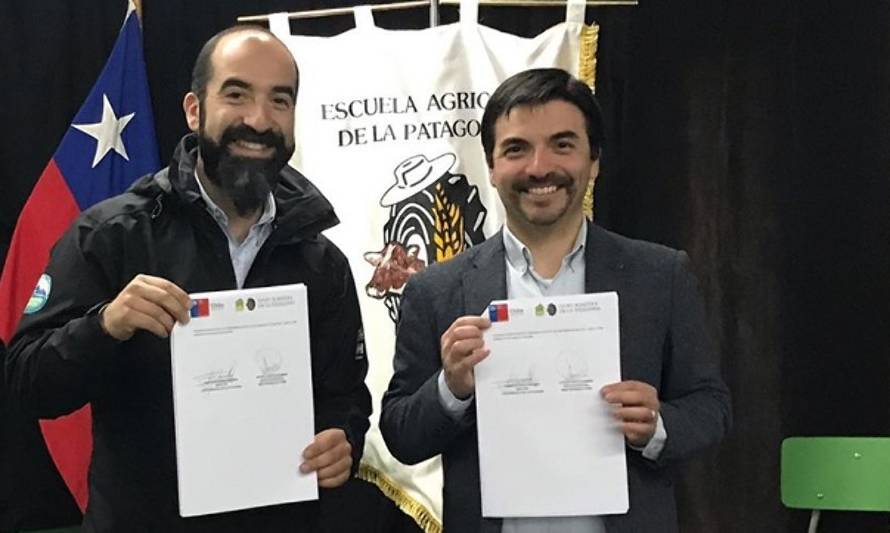  INDAP apoyará la formación agropecuaria de los estudiantes del Liceo Agrícola de la Patagonia 