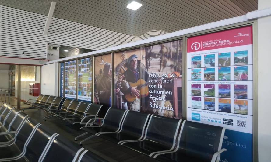 Sernatur Aysén presenta nueva imagen del Aeropuerto de Balmaceda