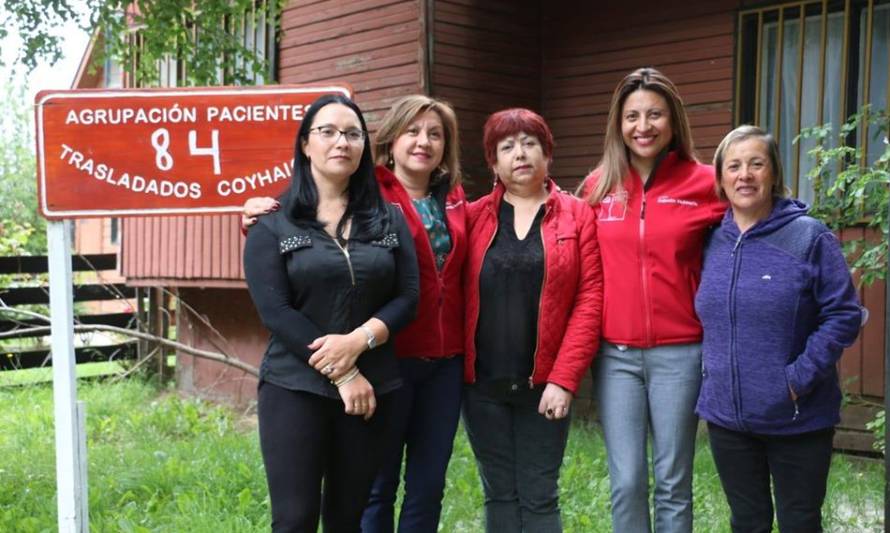 Entregan apoyo a agrupación de pacientes trasladados de Coyhaique para mejorar sus dependencias