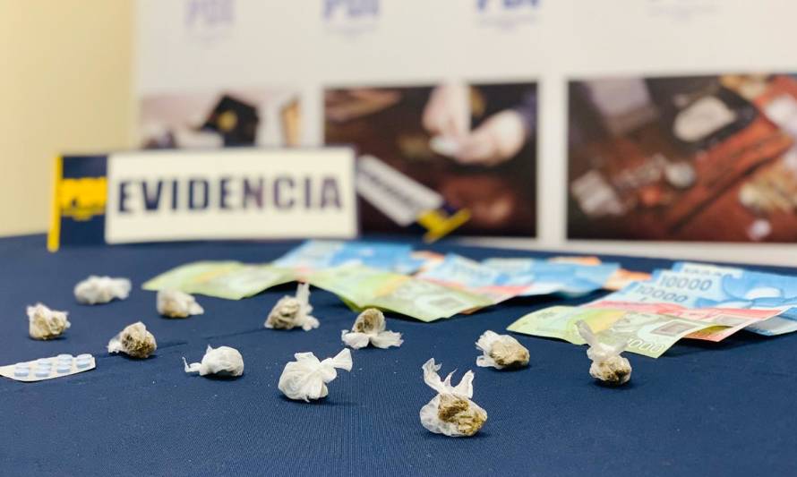 PDI detuvo a imputado por tráfico de drogas en pequeñas cantidades en Puerto Aysén 