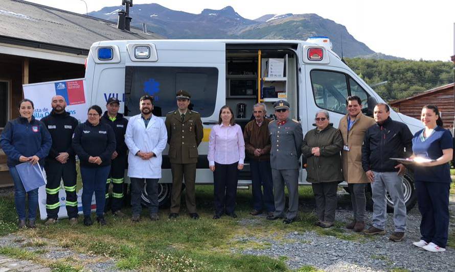 Postas de Villa O’Higgins y Tortel recibieron ambulancias