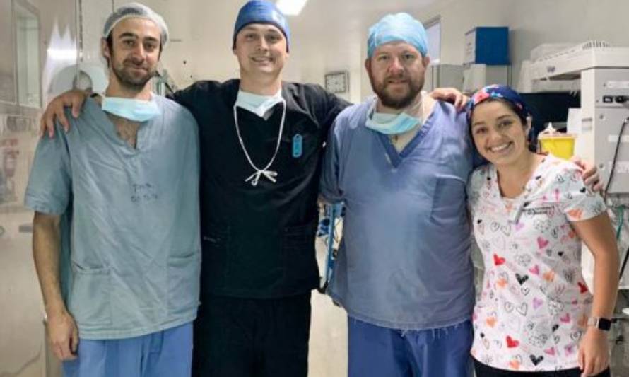 Cirujanos del Hospital de Coyhaique realizan por primera vez compleja cirugía endovascular