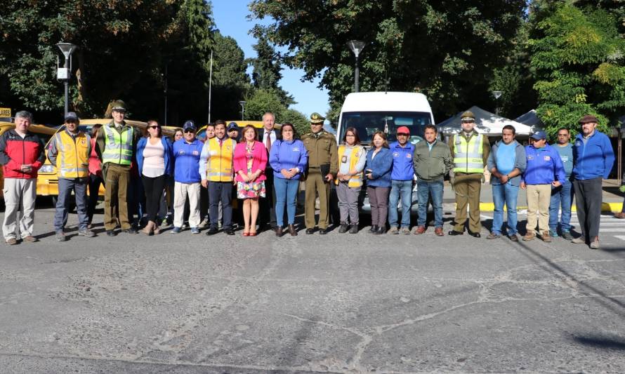 Fiscalizan transporte escolar en Coyhaique