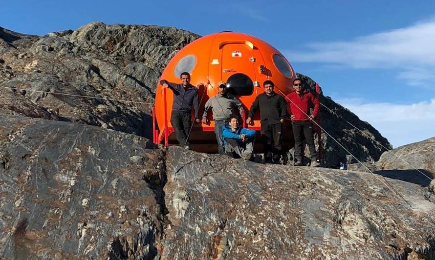 Unidad de Glaciología del MOP instala Cápsula en Punta Nahuelcar