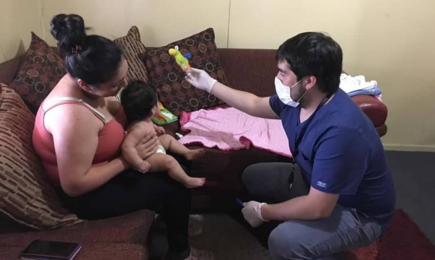 El día a día de los trabajadores de la salud en Tortel durante la cuarentena total en la comuna