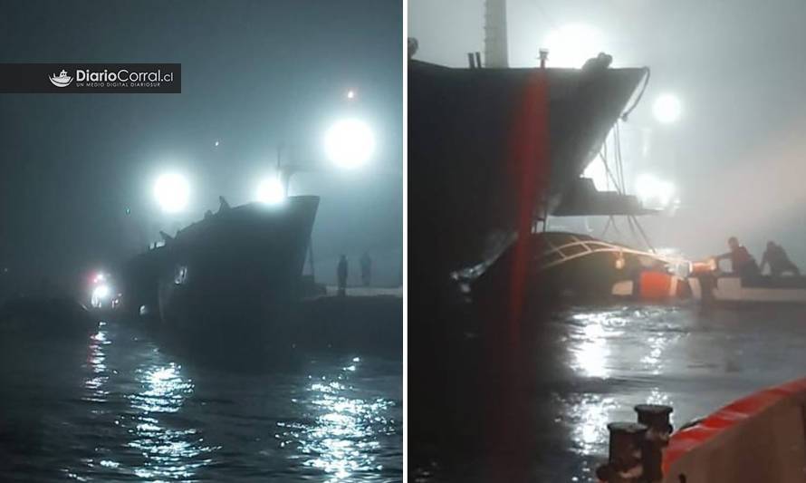 Esta noche en Valdivia: 6 pescadores murieron al colisionar lancha con ferry en Corral