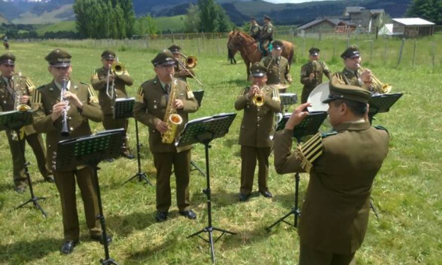 Banda Instrumental de Carabineros Aysén: 91 años fortaleciendo el patrimonio cultural de la región
