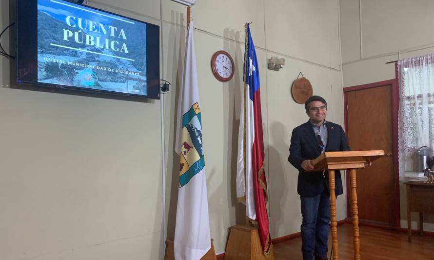 Alcalde de Río Ibáñez rindió cuenta pública vía streaming