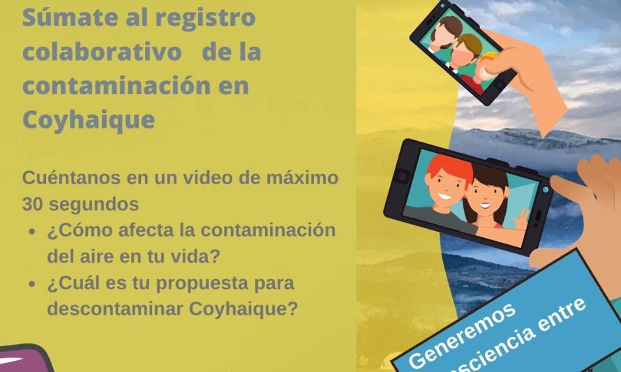 Respira Coyhaique  invita a mostrar cómo es vivir en una de las ciudades más contaminadas de América