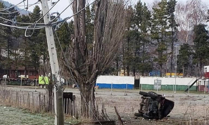 Presencia de alcohol en la conducción marcó jornada de accidentes de tránsito en Coyhaique