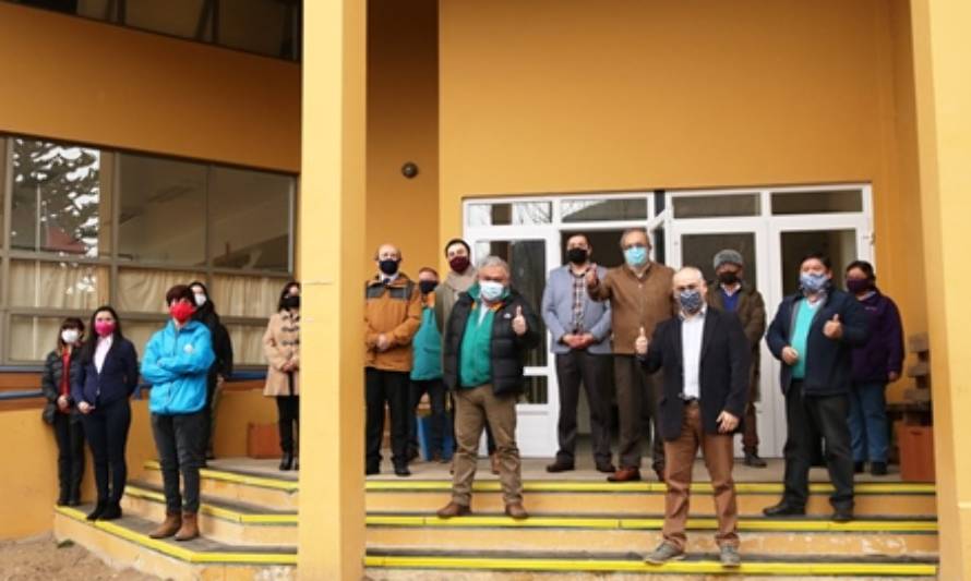 Inauguran mejoras en Liceo Altos del Mackay en Coyhaique