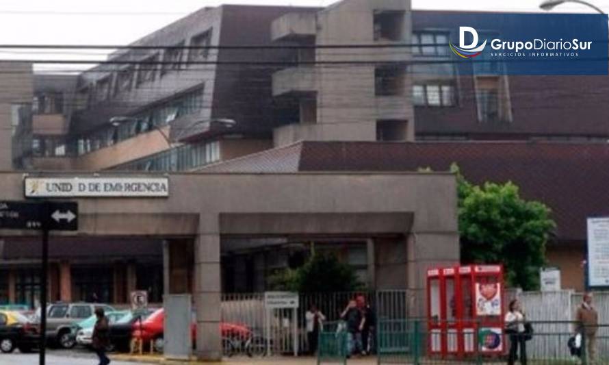 Hospital de Valdivia confirmó brote: 23 pacientes y trabajadores contagiados