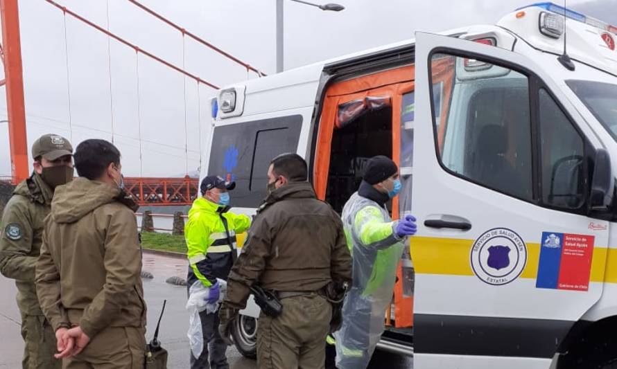 Frustran intento de suicido bajo el puente Presidente Ibáñez