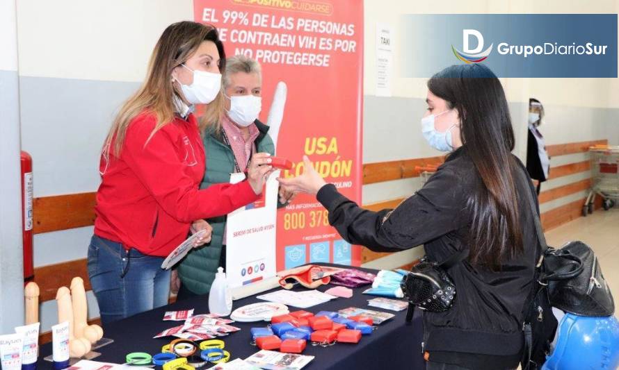 “#EsPositivoCuidarse”: Seremi de Salud Aysén refuerza campaña preventiva de VIH