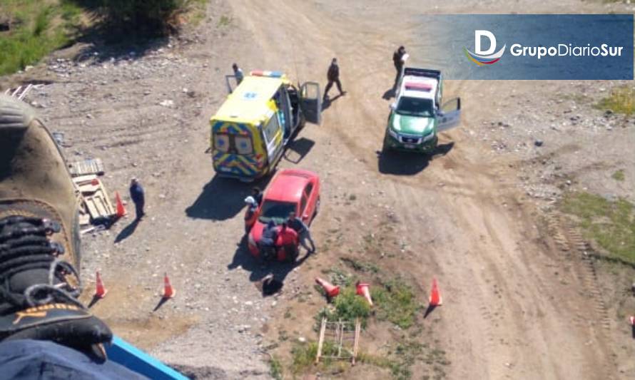 Trabajador depone protesta y desciende desde torre de agua [ACTUALIZADA]