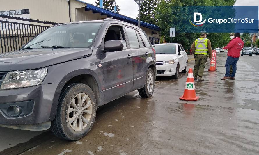 En centro de Coyhaique realizan Alcotest y Narcotest en vísperas de Año Nuevo