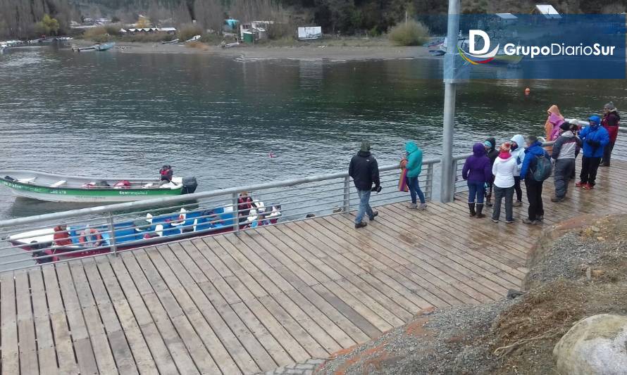 MOP realiza mejoras en muelles de Bahía Exploradores y Río Tranquilo