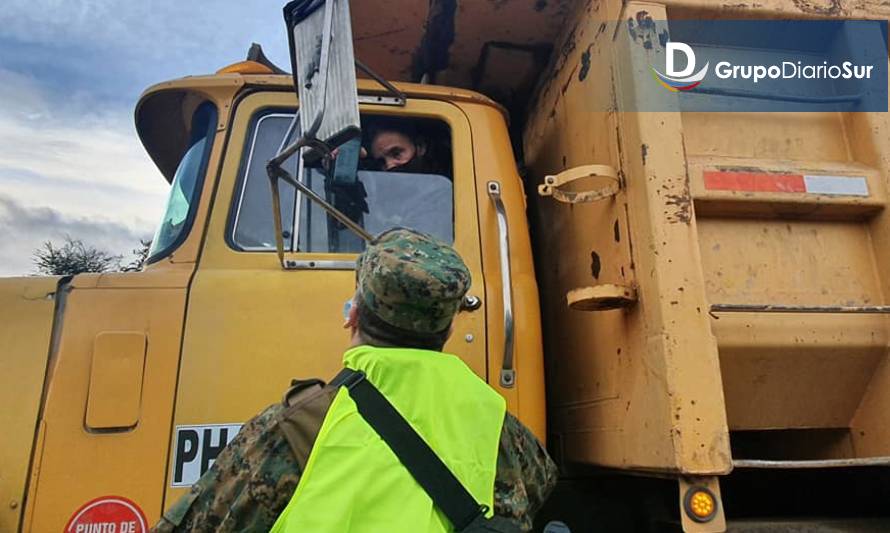 Autoridades inspeccionaron barreras de control en Puerto Aysén