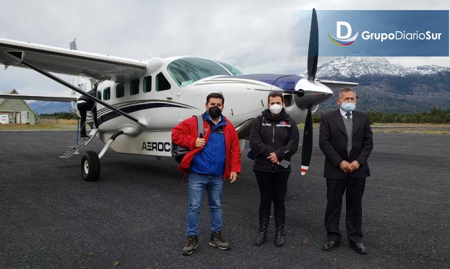 Malestar por abrupto término de conectividad aérea entre Villa O’Higgins y Coyhaique