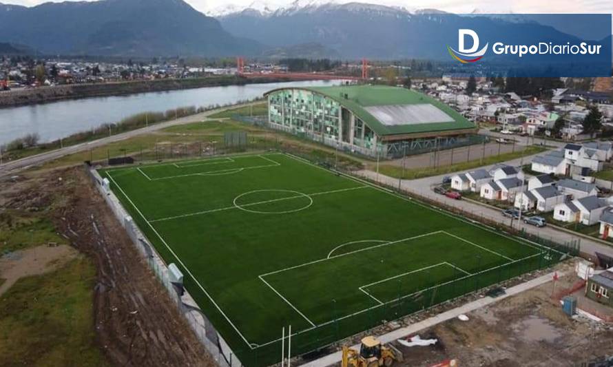 MOP concluye construcción de cancha de fútbol de Cerro Porteño