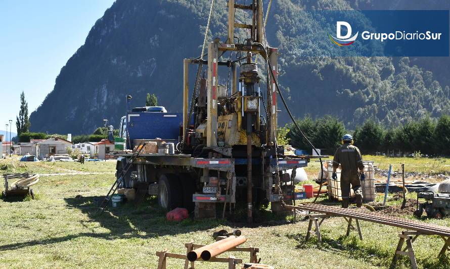 Estudios de mecánica de suelo se realizan en proyectos en Puerto Aysén e Islas Huichas