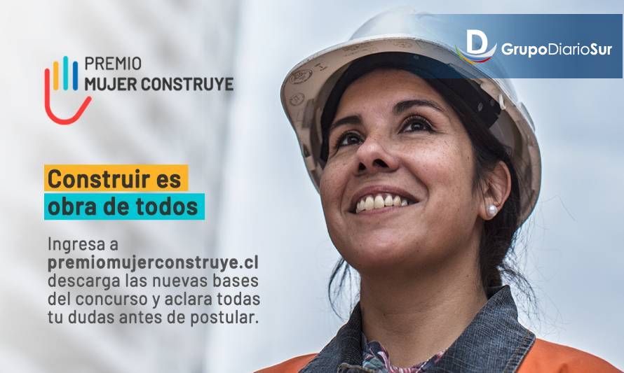 CChC abre postulación al Premio Mujer Construye 2021