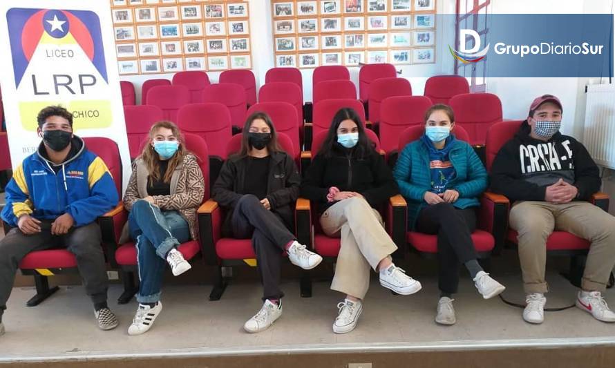 Alumnos de liceo de Chile Chico inician gestión con énfasis en la pandemia 