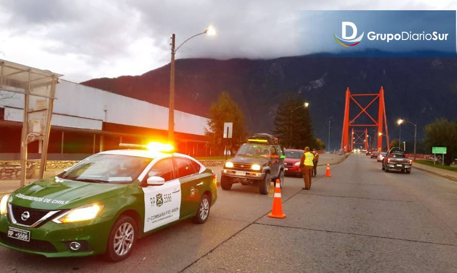 Puerto Aysén: 10 detenidos por actividad deportiva infringiendo cuarentena