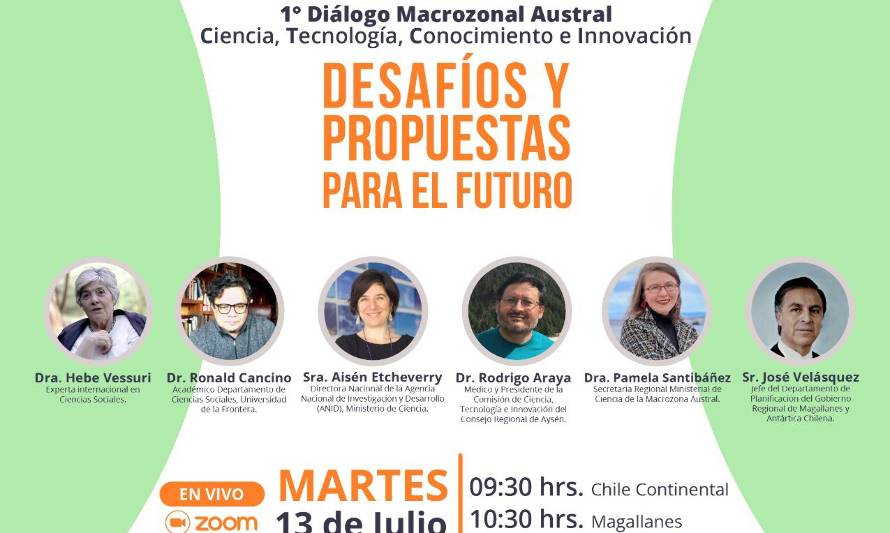 Nodo invita a dialogar sobre desafíos de la ciencia en la Macrozona Austral