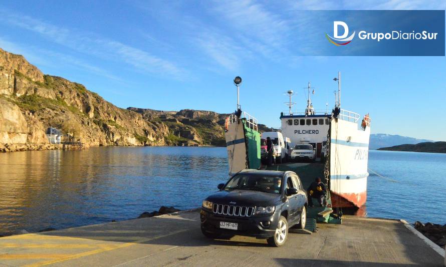 La Pilchero volvió a cruzar el lago General Carrera