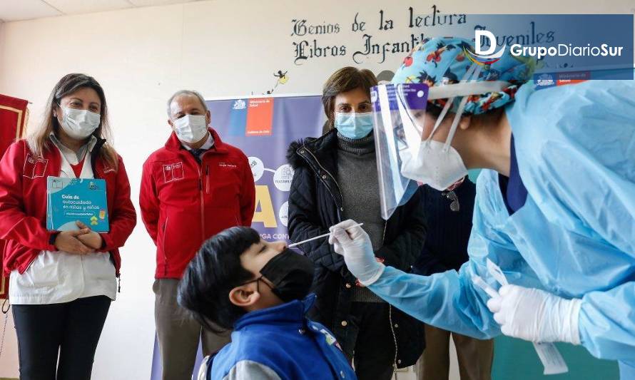 Comenzó aplicación de test nasal en escuelas y liceos de Coyhaique 