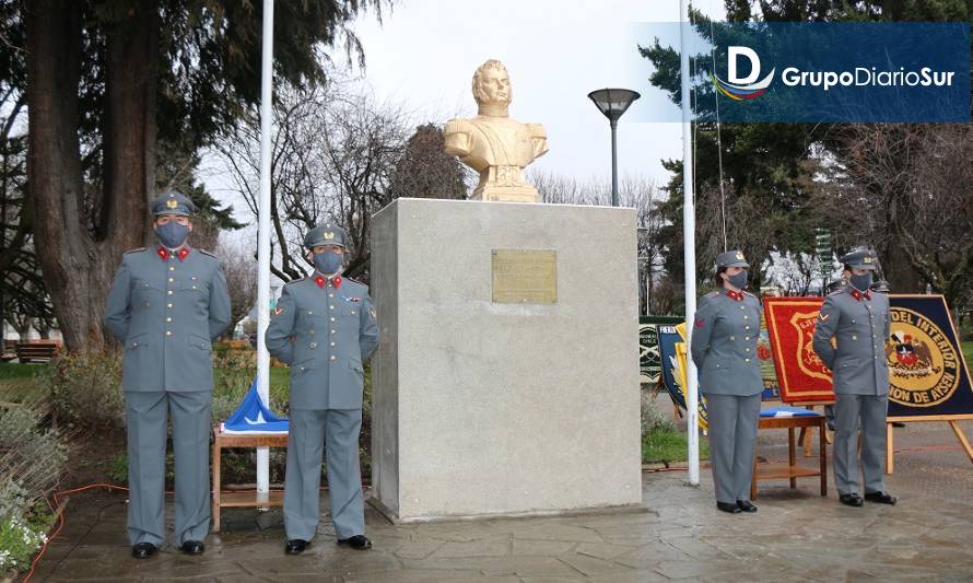 Ejército conmemoró los 243 años de natalicio de O'Higgins