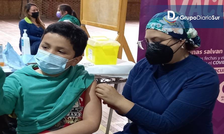 Más de 1200 escolares de Aysén fueron inmunizados contra el covid
