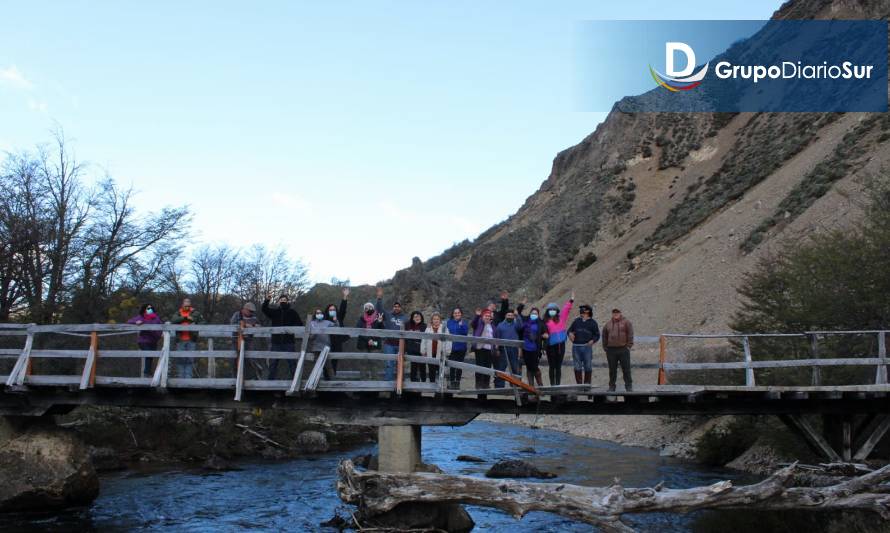 Pobladores de Río Norte piden instalación de puente mecano