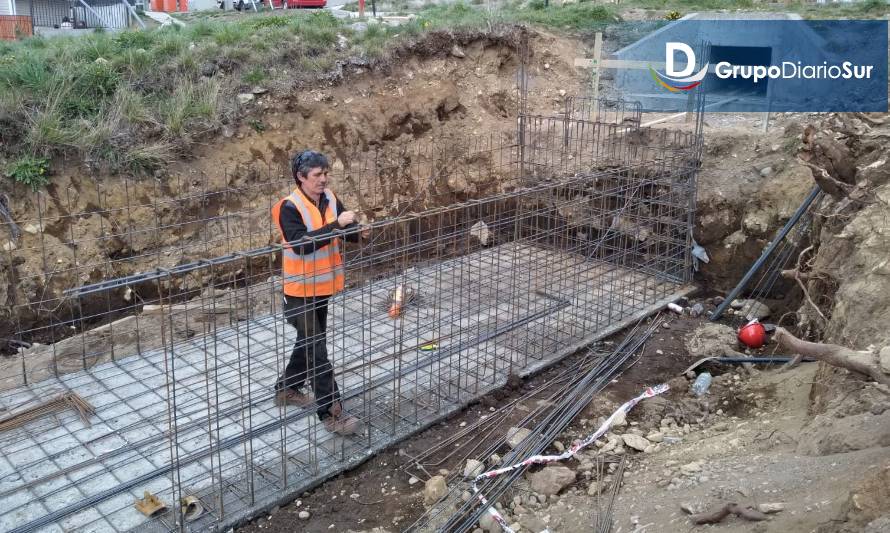 Comenzó conservación del control aluvional en cordón del cerro Divisadero