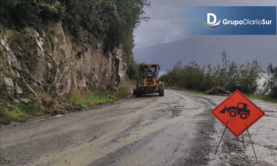 Vialidad refuerza equipos, maquinarias y trabajos de conservación vial en Aysén